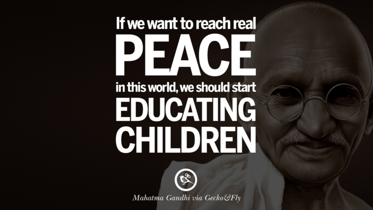 Mahatma Gandhi Quotes And Frases On Peace Protest And Civil Liberties