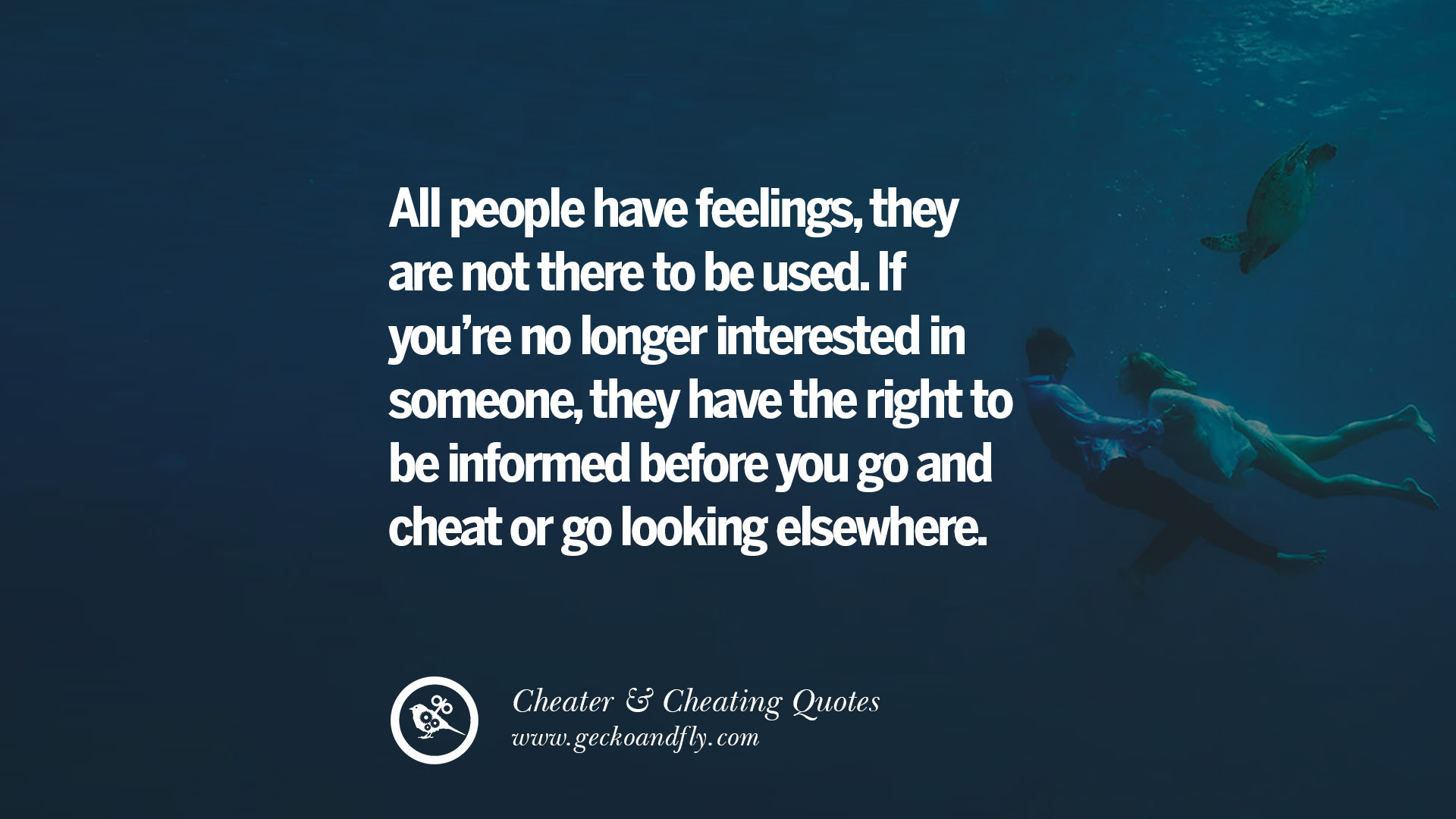 They feel. Cheating Motivation. People have 5 feelings they are.