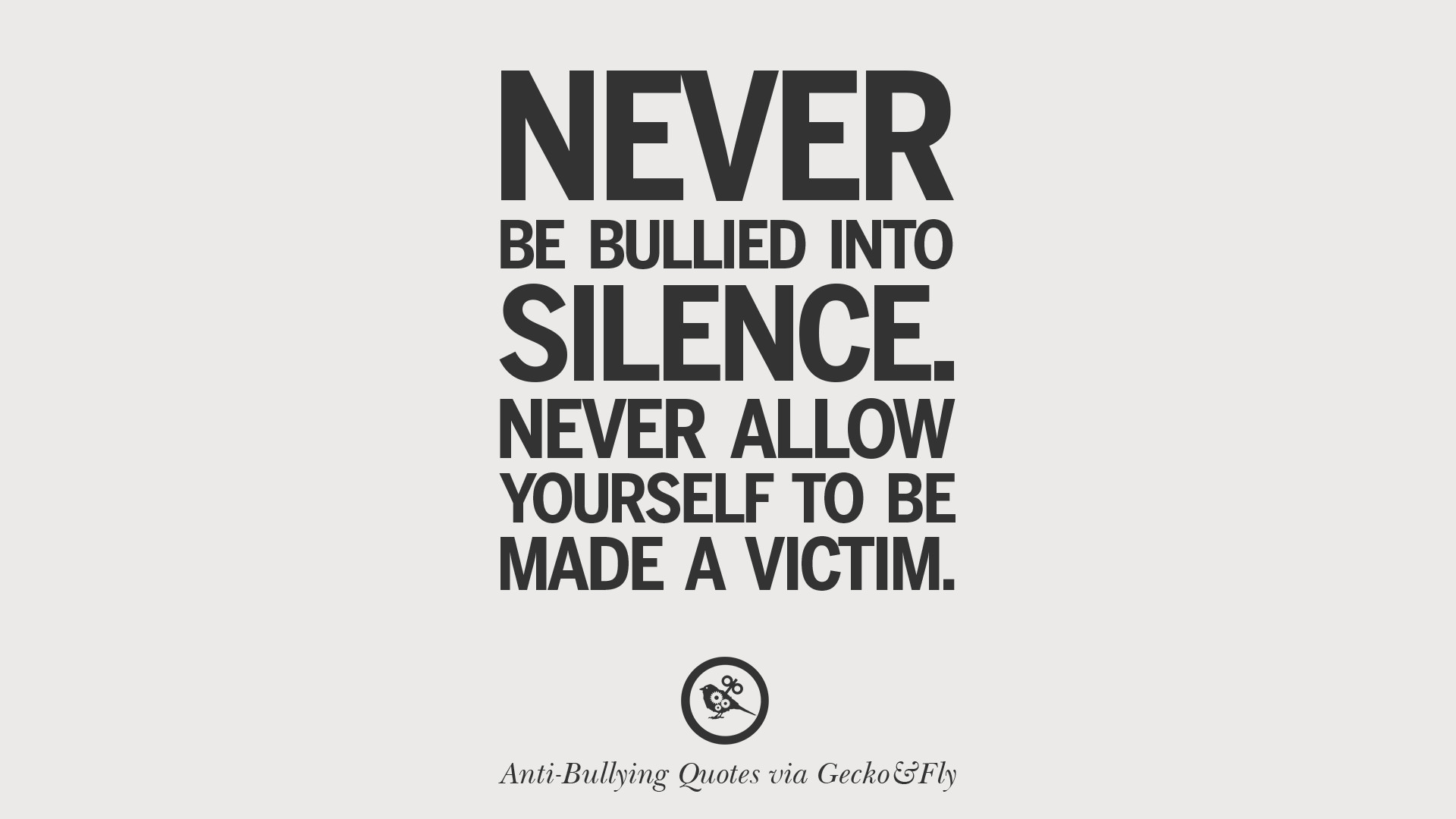 Quotes On Anti Cyber Bulling And Social Bullying Effects
