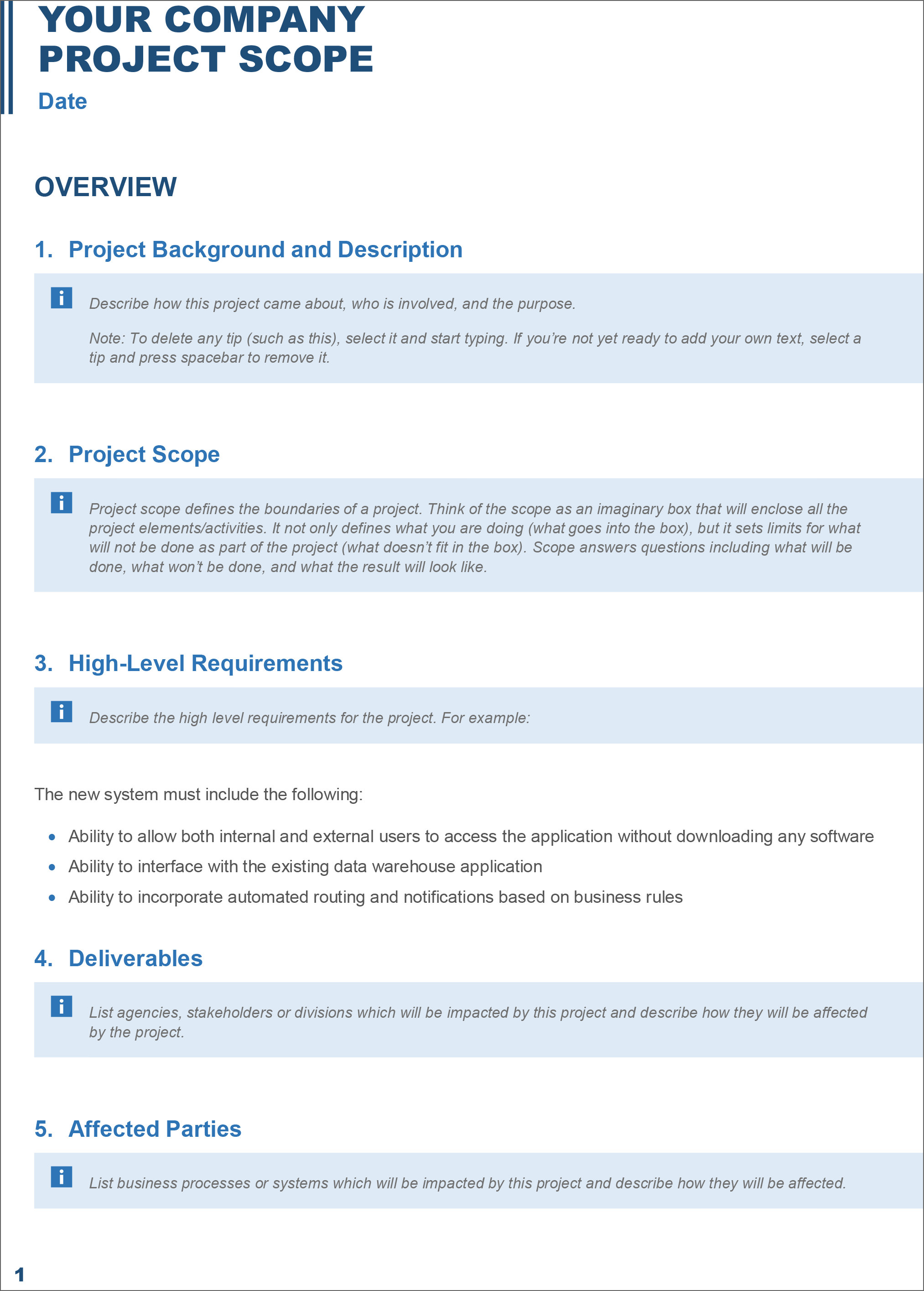 a business plan template free