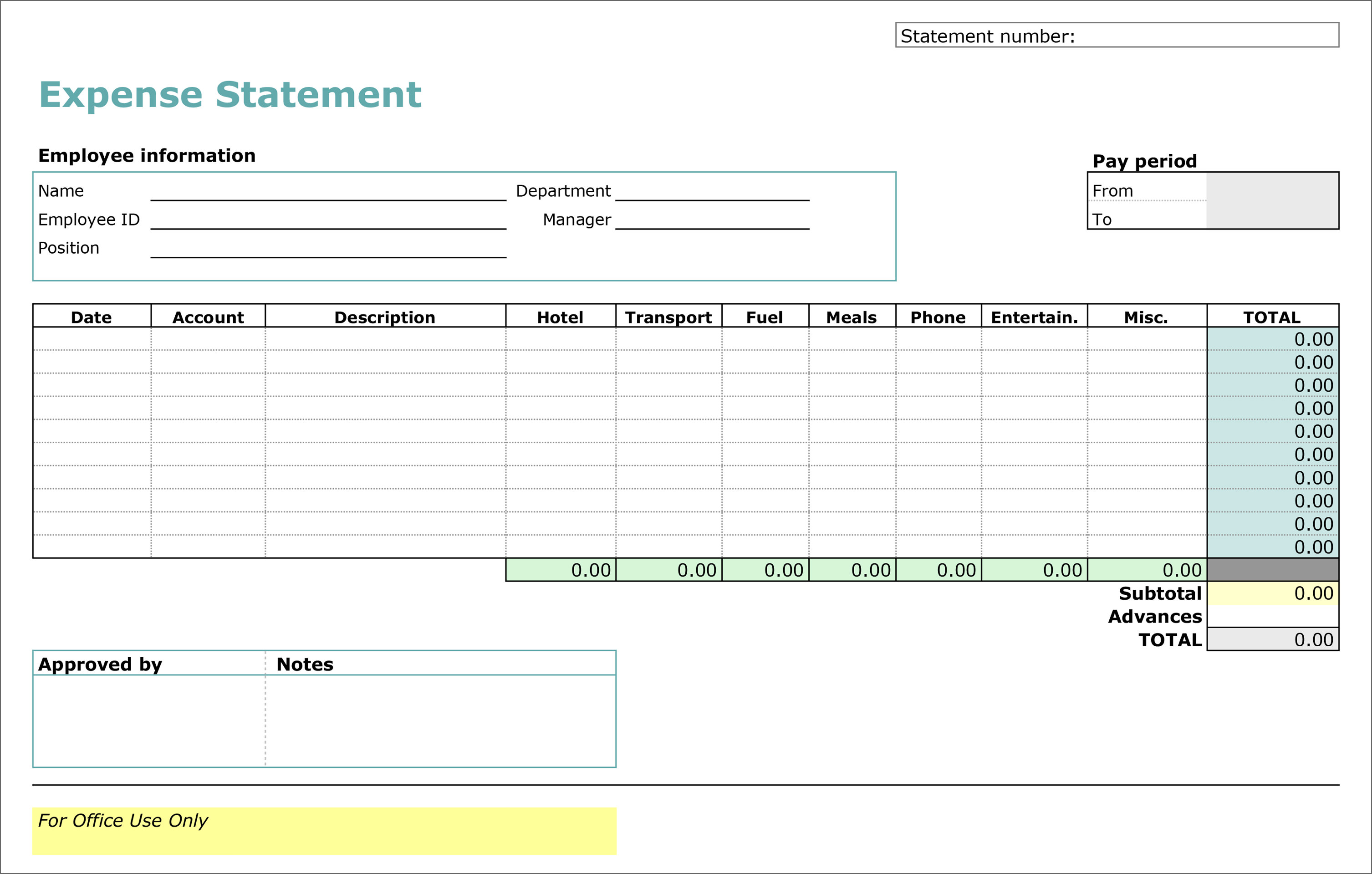 templates for microsoft excel
