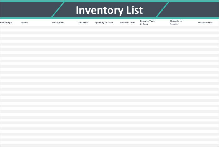 Free Stock Inventory And Checklist Templates For Sme Businesses