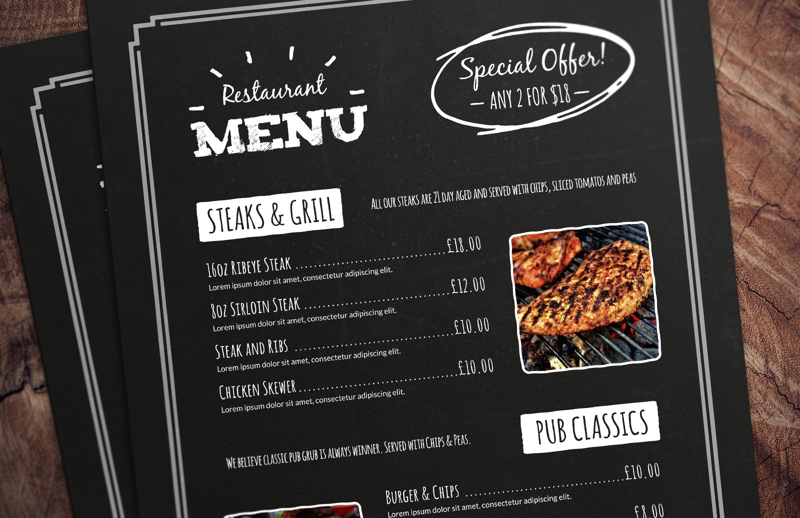 49 Cute Cafe Menu Template Images