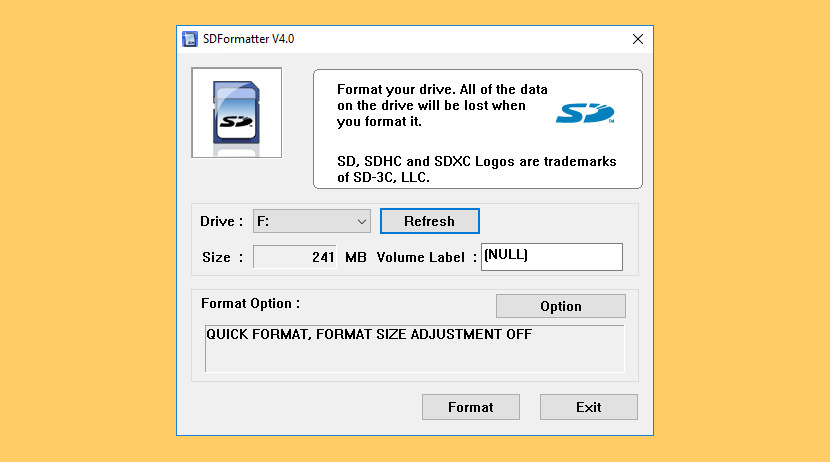 sd memory card formatter linux for raspberry pi 3