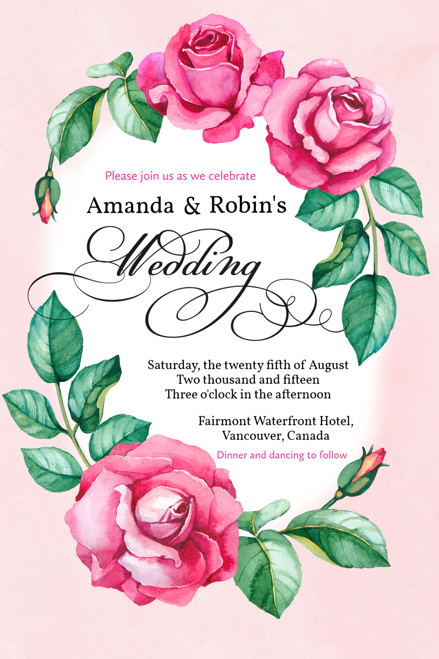 Free Editable Templates For Wedding Invitation - 38 Wedding Decorations