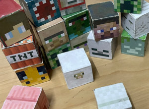 Free 24 Printable DIY Minecraft Cube Papercraft Templates