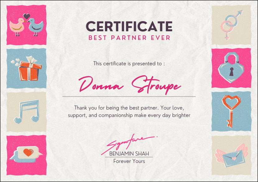 Geometric Certificate of Best Partner