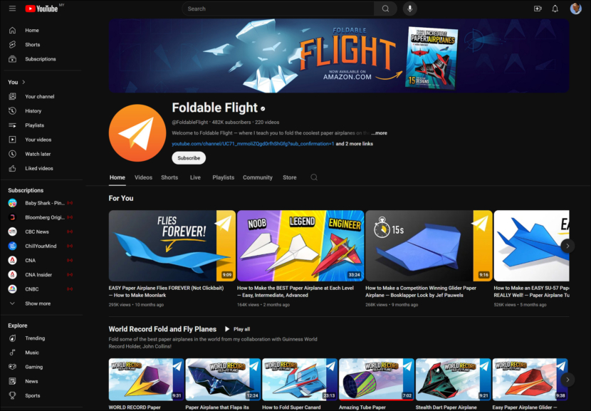Foldable Flight