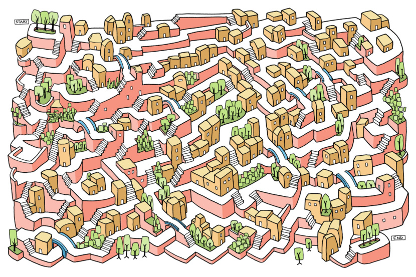 adobe maze