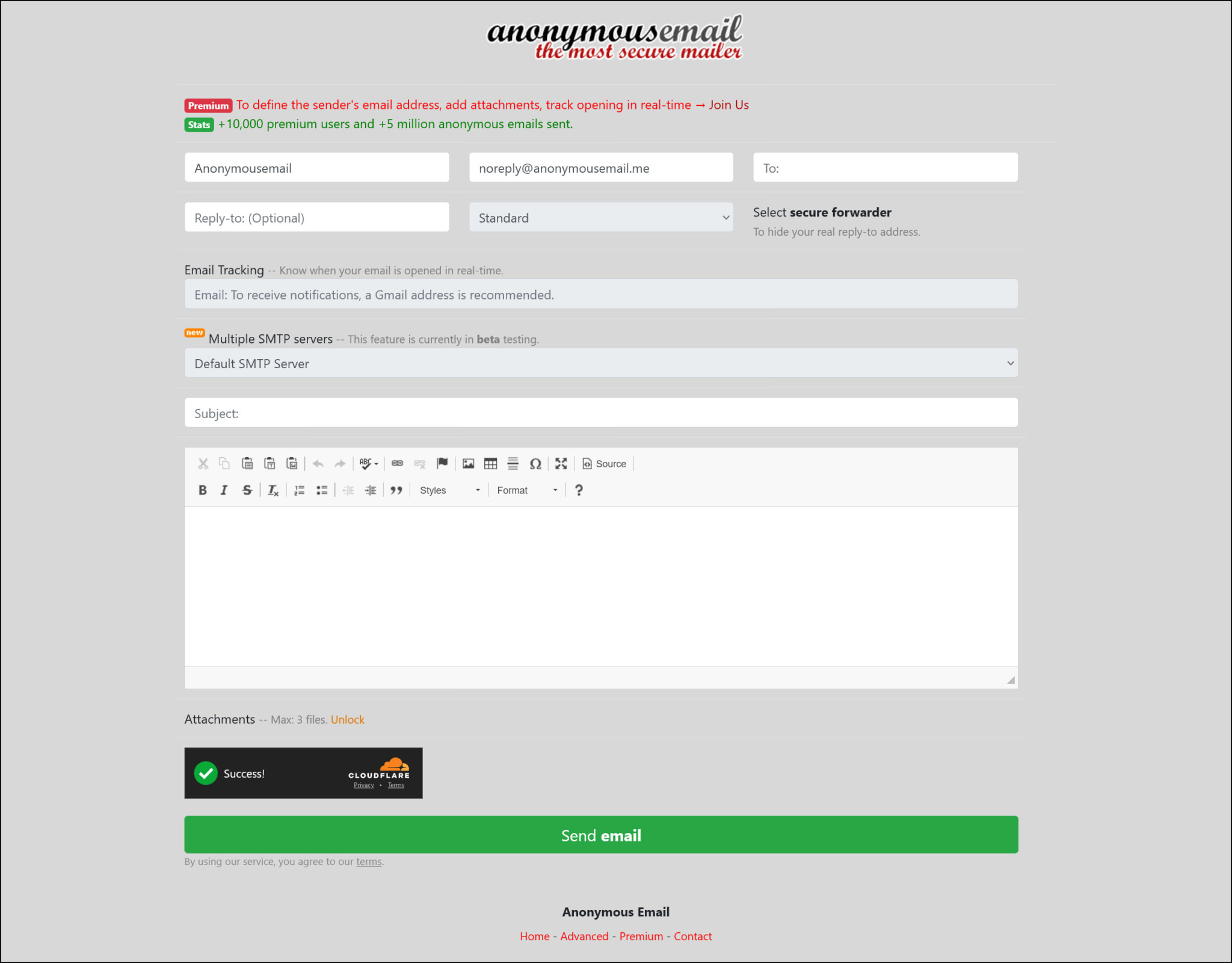 7 Free 'Send Anonymous Email' Sites - No Registration