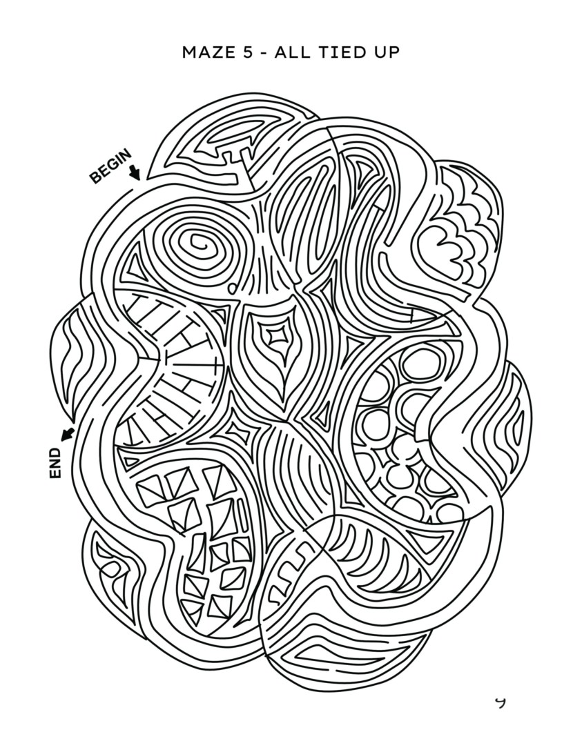 simple and creative maze